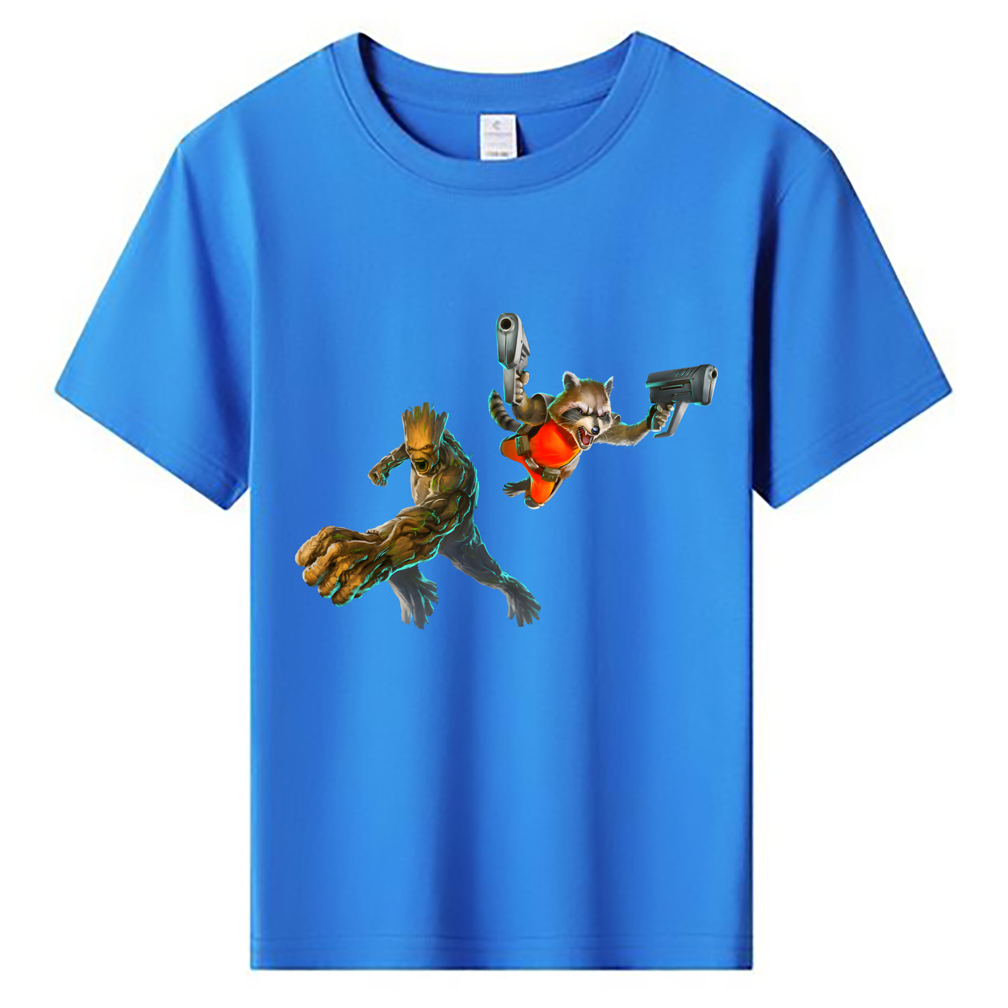 （画像用） アベンジャーズ The Avengers 綿100％キッズTシャツ（フロントプリント）